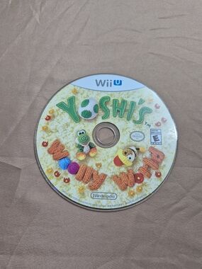 Yoshi's Woolly World (Nintendo Wii U, 2015 - Game Disc Only! Tested